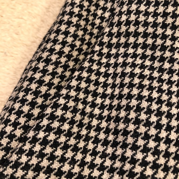 Chaps NWT houndstooth wool lined pants size 4 - Picture 3 of 8